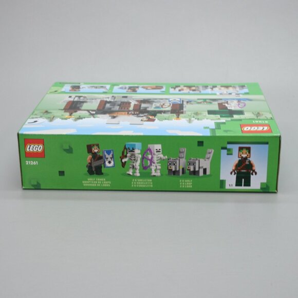 LEGO Minecraft The Wolf Stronghold Building Toy Set 312 Pieces Mine-craft 21261 - Picture 7 of 8